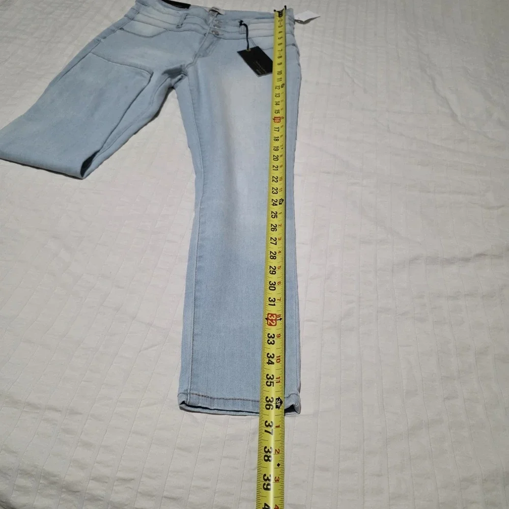 Refuge Skinny Jeans High Rise Women's Size 8 Stretch Light Wash‎ DENIM NWT